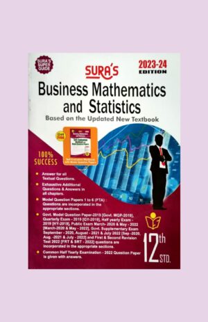 Sura 12th Std Business Mathematics Guide – (With 1 Free Copy) – (EM) – 2023-2024