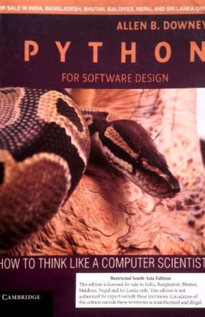 Python For Software Design – Allen B.Downey