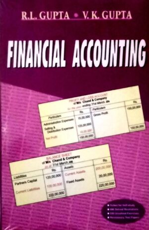 Financial Accounting – R.L.Gupta & V.K.Gupta