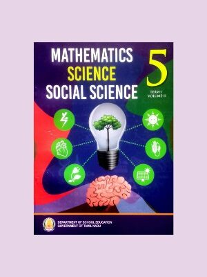 Tamil Nadu Textbook For 5th Std Mathematics-Science-Social Science – (EM) – (Term – 1)