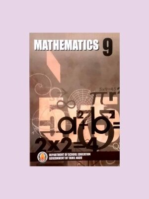Tamil Nadu Textbook For 9th Std Mathematics – (EM)