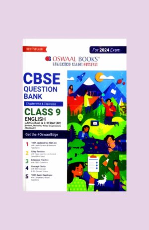 Oswaal Question Bank Class 9 English Language & Literature For 2024 Exam