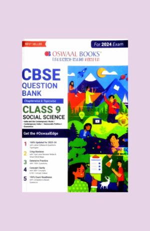 Oswaal Question Bank Class 9 Social Science For 2024 Exam